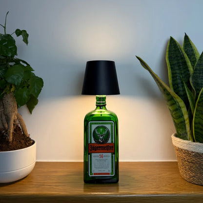 Lámpara de botella